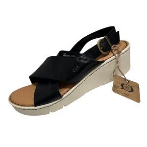 New Born Women's Mandy Wedge Slingback‎ Sandal size 10 M